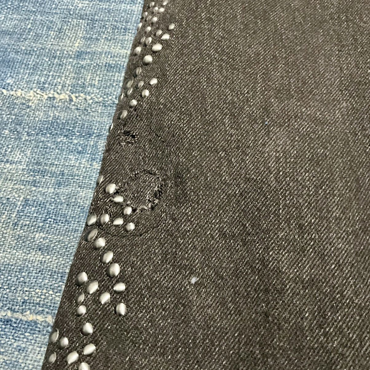 Levi's × Vintage Repaired Acid Destroyed Levi’s Studded Jeans Size US 32 / EU 48 - 11 Thumbnail