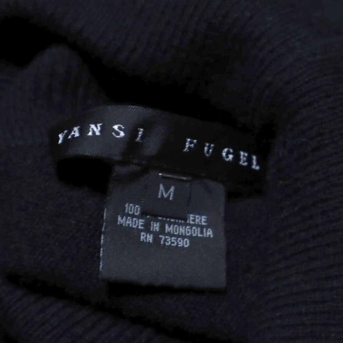 Vintage Yansi Fugel 100% Cashmere Dress Black Women's M Size M / US 6-8 / IT 42-44 - 5 Thumbnail
