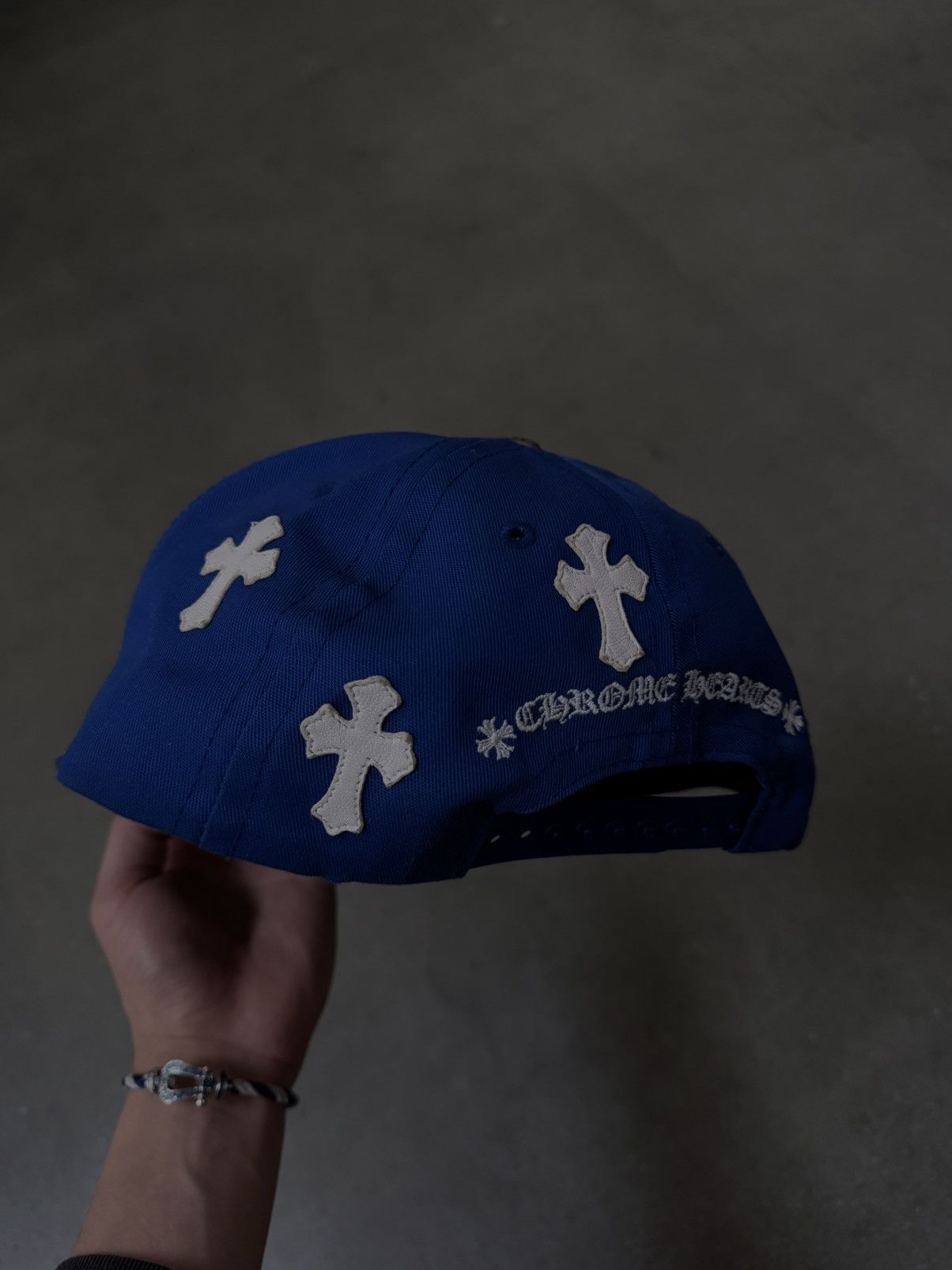 Chrome Hearts RARE! Chrome Hearts Cross Patch CH Baseball Cap Size ONE SIZE - 2 Thumbnail