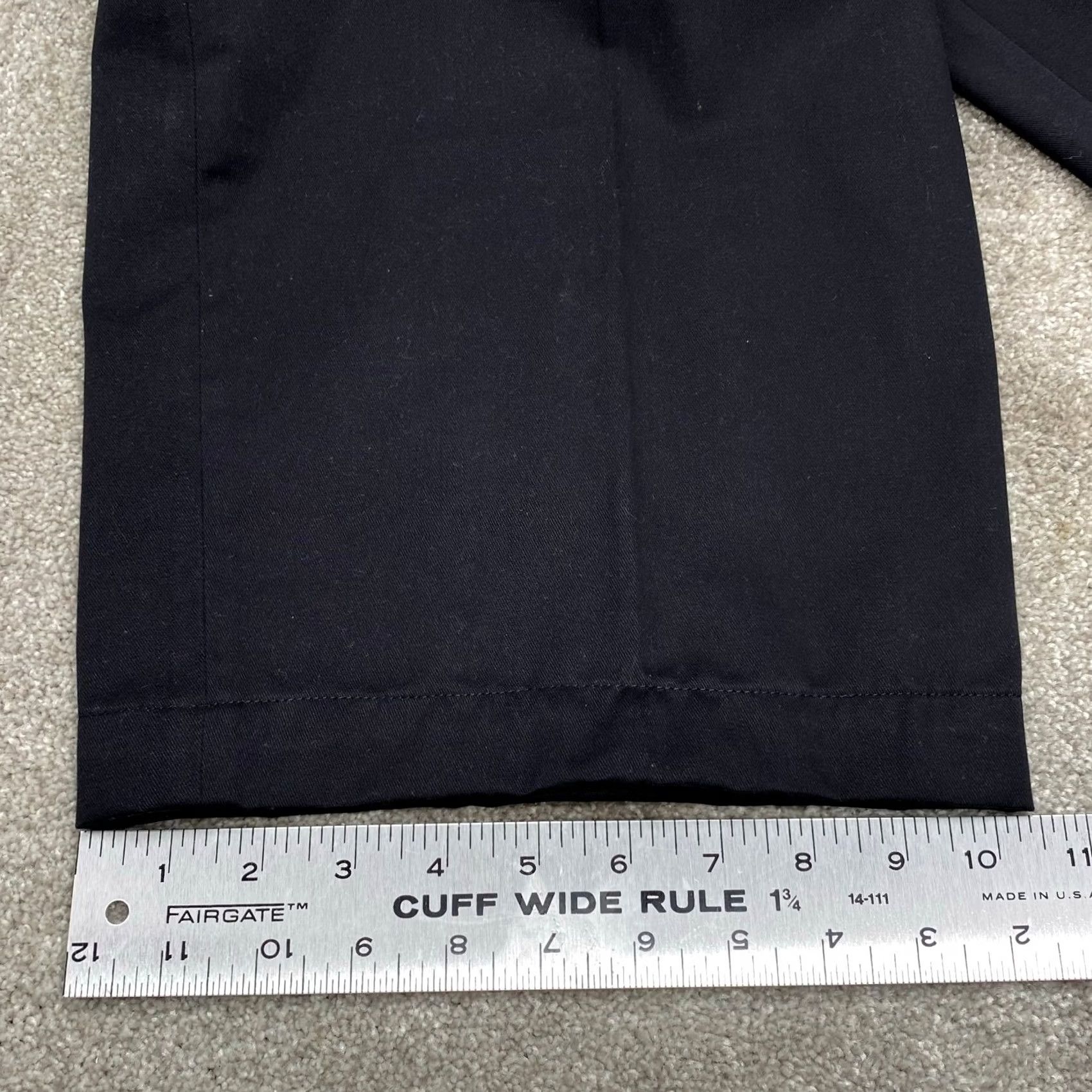 Arrow Arrow Pants Performance Chino Men 42x27 Blue Wrinkle Resistant Pleated Straight Rise Mid-Blue 42 Mens Pants Size US 42 / EU 58 - 7 Thumbnail