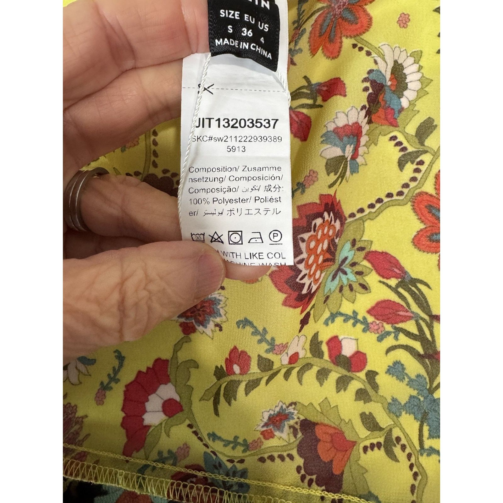 Shein SHEIN Halter Maxi Dress Boho Floral Open Swim Cover Small Size S / US 4 / IT 40 - 6 Thumbnail