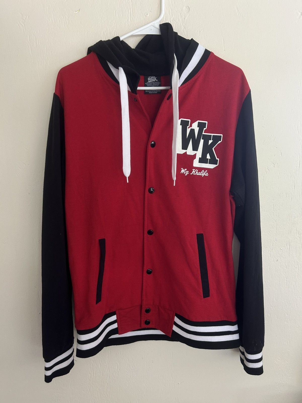 Wiz Khalifa 2012 Wiz Khalifa Work Hard Play Hard Varsity Jacket Size US L / EU 52-54 / 3 - 1 Thumbnail