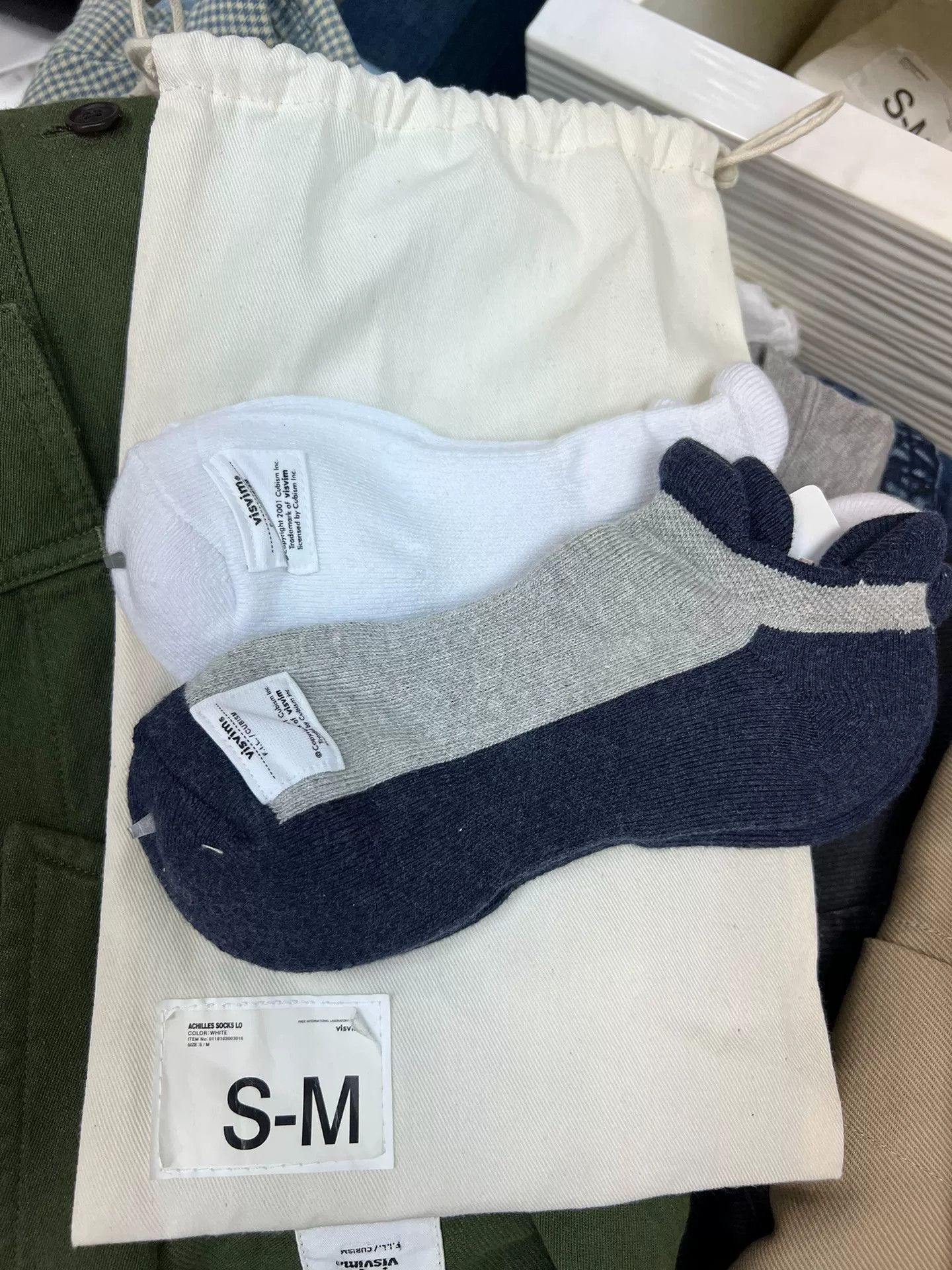 Visvim visvim socks pack in various colors Size ONE SIZE - 1 Preview
