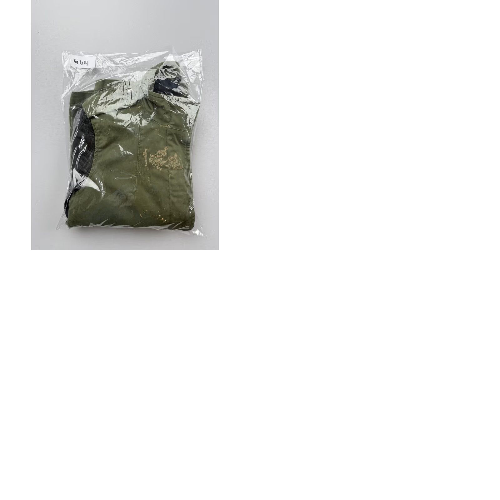 Vans Vans Jacket Womens Small Green Faux Leather Sleeves Military Full Zip Pockets Size S / US 4 / IT 40 - 9 Thumbnail