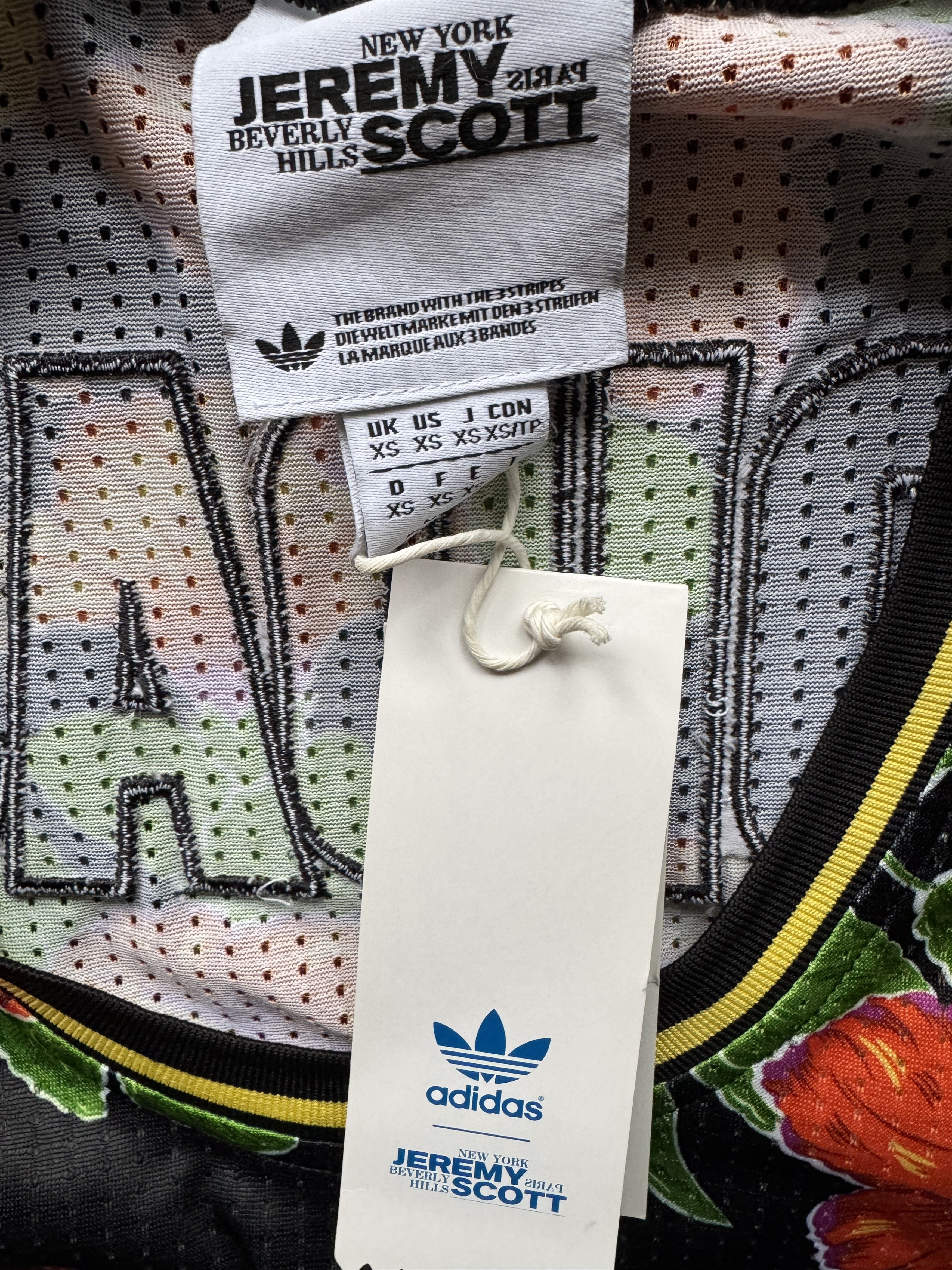 Adidas × Jeremy Scott Jungle Bones Tank Top Size US XS / EU 42 / 0 - 20 Thumbnail
