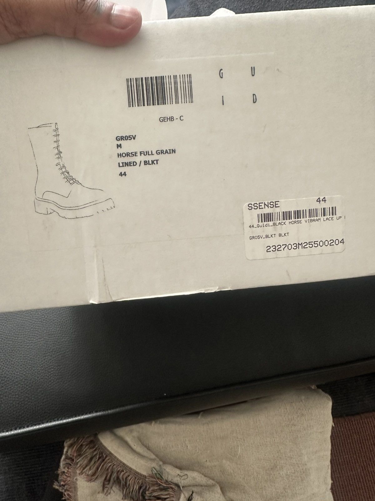 Guidi Guidi GR05V BLK Boots 44 Size US 11 / EU 44 - 7 Thumbnail