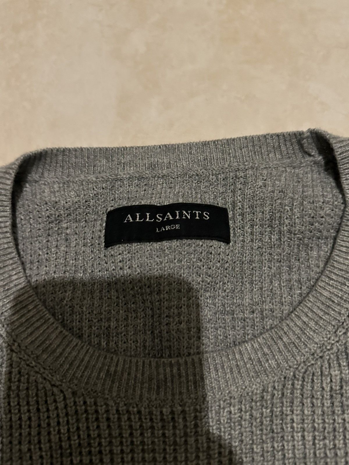 Allsaints Allsaints stripped sweater L sz new with tags Size US L / EU 52-54 / 3 - 3 Thumbnail