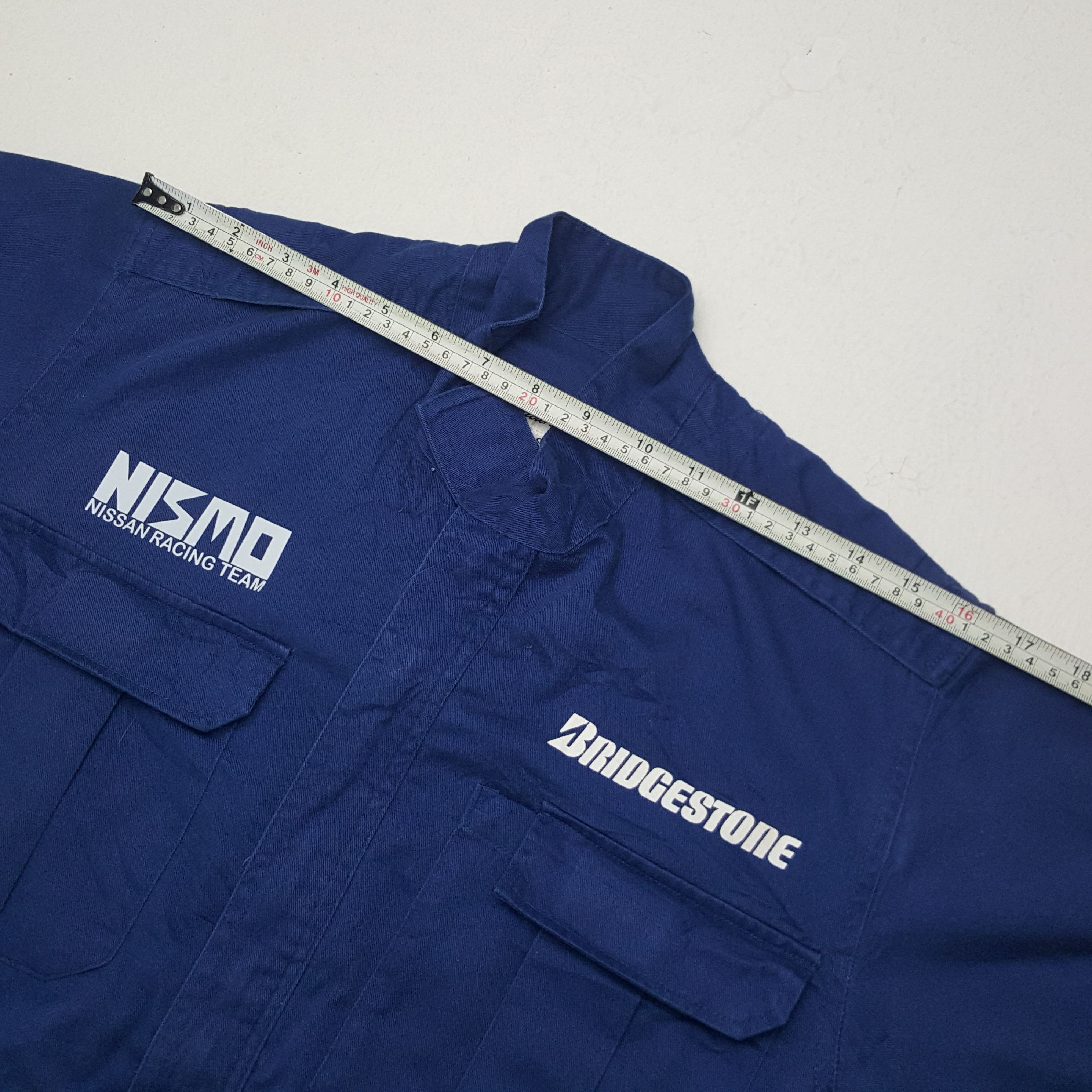 Sports Specialties × Vintage Vintage Bridgestone x Nismo Team Custom Art Coverall Jacket Size US S / EU 44-46 / 1 - 10 Thumbnail