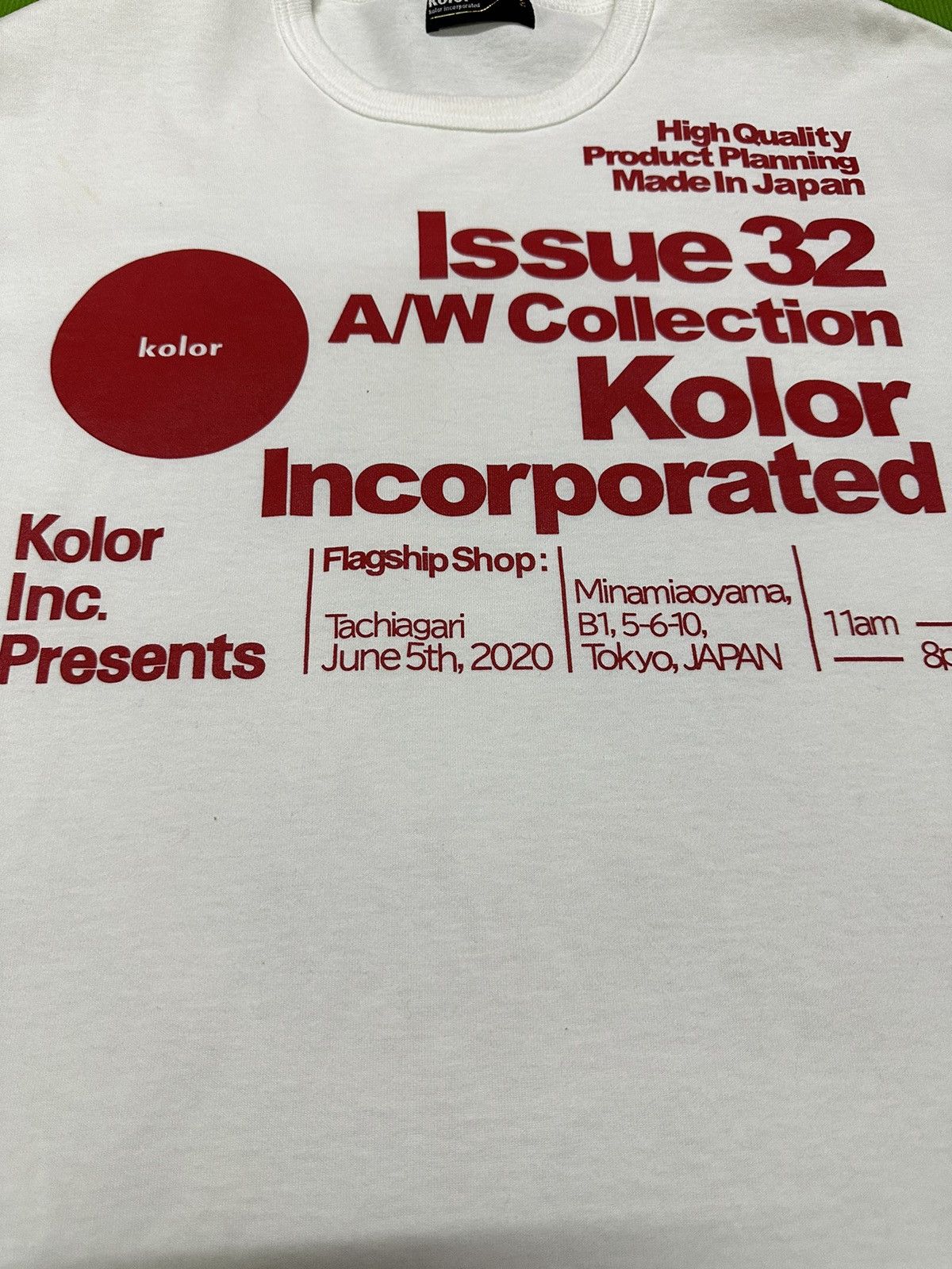 Kolor Kolot Incorporated a/w collection issue 32 sample tee Size US L / EU 52-54 / 3 - 5 Thumbnail