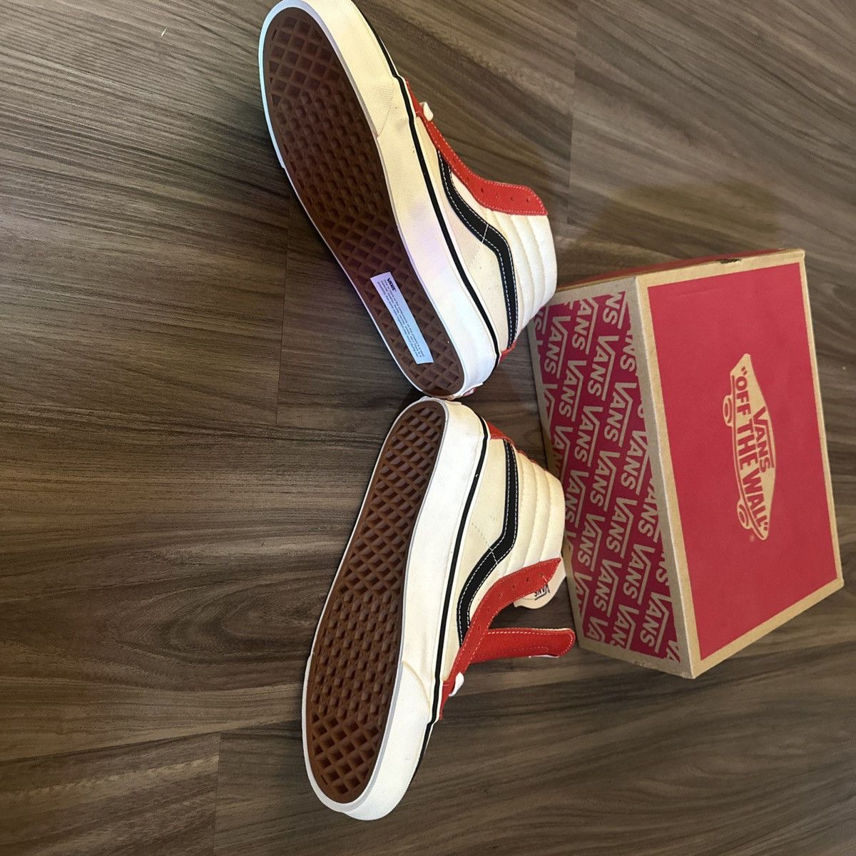 Vans Vans Anaheim SK8-Hi 38 Men’s Shoes Red/White Size M 4.5 (W6) Size US 6 / IT 36 - 7 Thumbnail