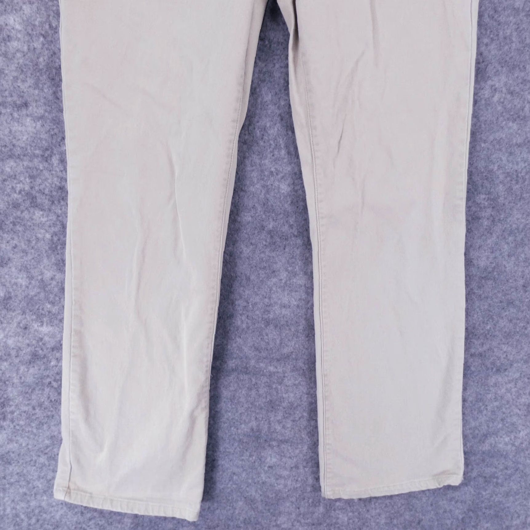 Tommy Hilfiger Tommy Hilfiger Pants Womens 8 Stretch Flat Front Boot Beige Button Fly Ladies Size 30" / US 8 / IT 44 - 4 Thumbnail