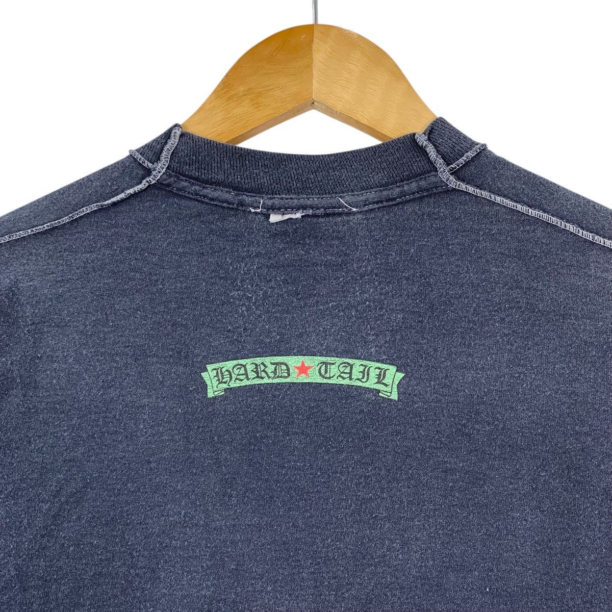Hard Tail Vintage 90s HARD TAIL USA Surfing Skateboard Dagger Tshirt Size US M / EU 48-50 / 2 - 6 Thumbnail