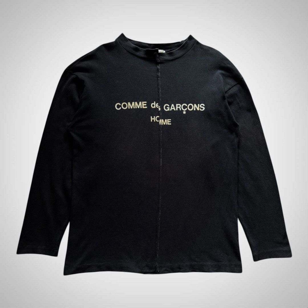 Comme des Garcons Homme Plus Comme des Garcons Homme Split Logo Longsleeve Size US L / EU 52-54 / 3 - 1 Thumbnail
