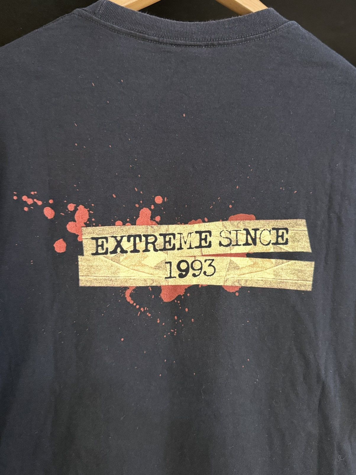 WWF Vintage ECW Give Blood Wwf Wrestling Tee Size US XL / EU 56 / 4 - 4 Thumbnail