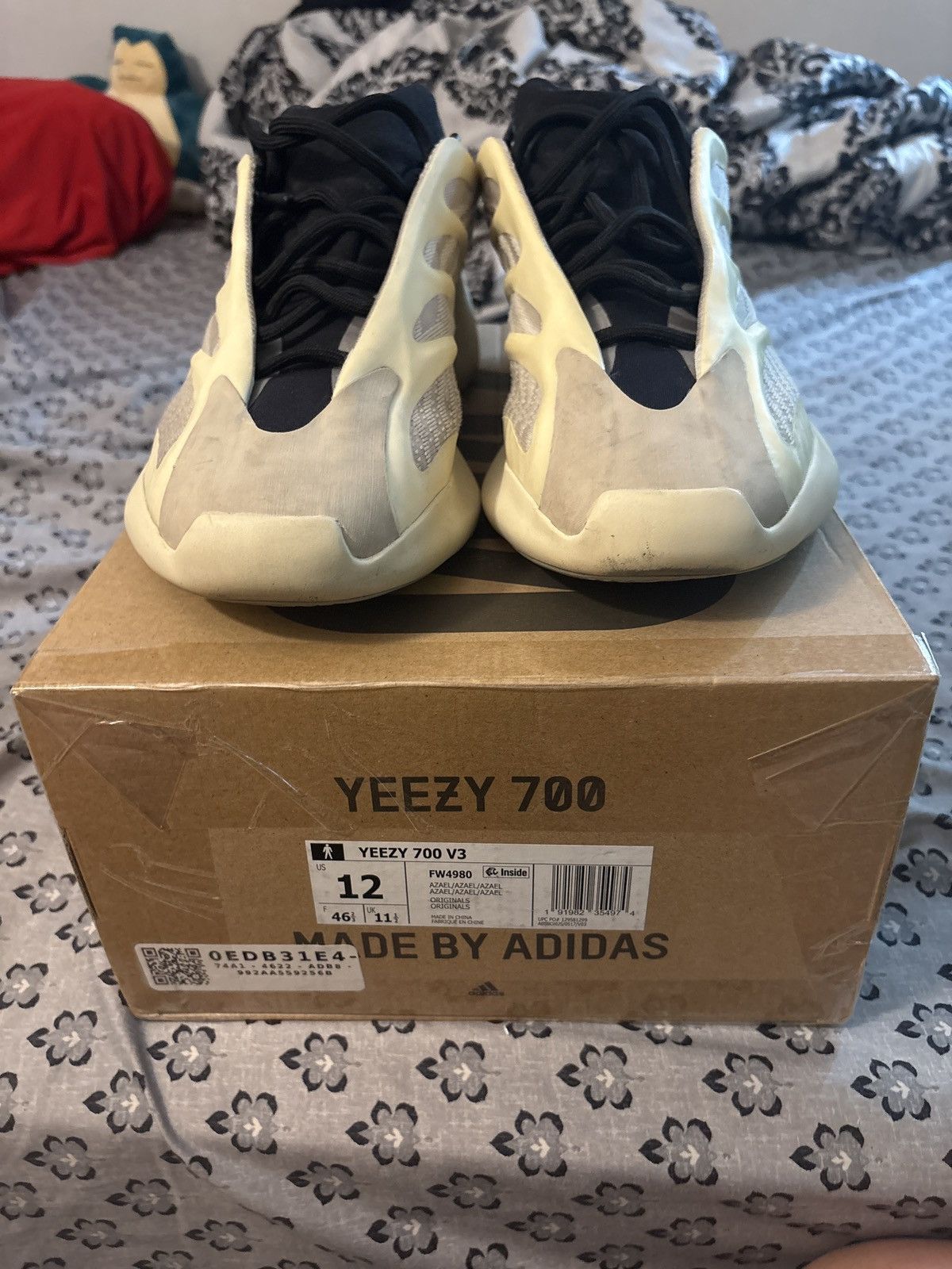 Yeezy Yeezy 700v3 ‘Azael’ 2019 Size US 12 / EU 45 - 3 Thumbnail