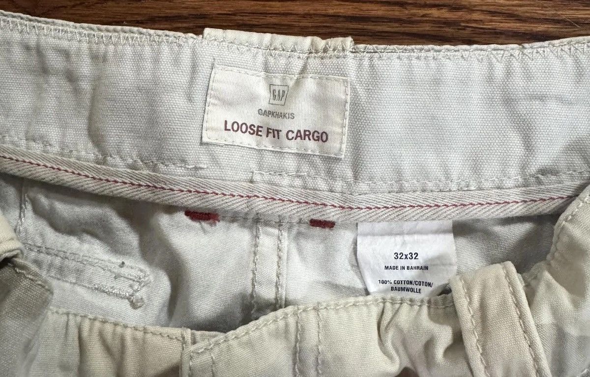 Gap Vintage Gap Camo Cargo Pants (Size 32 x 32) Size US 32 / EU 48 - 4 Thumbnail