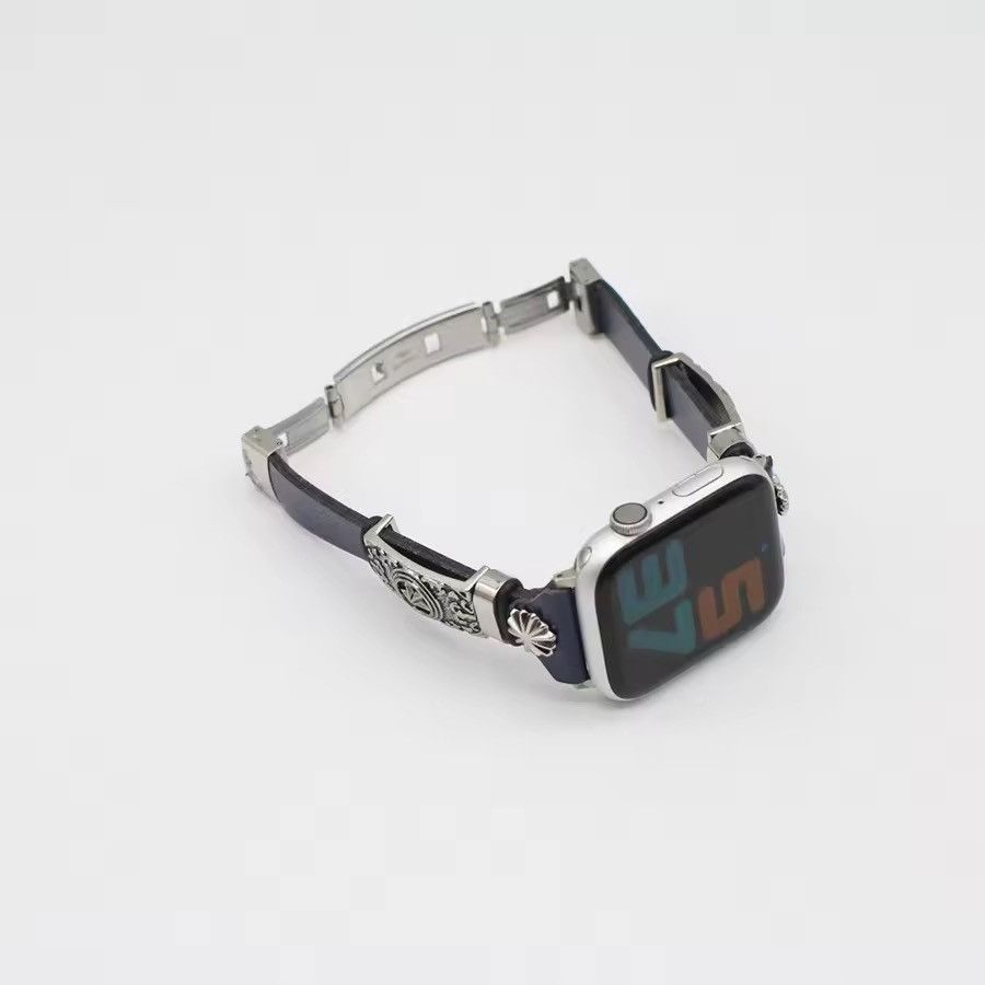 Jewelry Apple Watch PU Leather Band - 41 mm Size ONE SIZE - 4 Thumbnail
