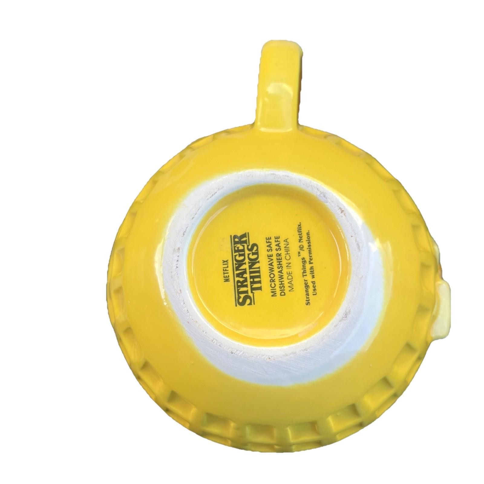 Other Netflix Stranger Things Waffle w/Butter Syrup 18o Yellow Mug Size ONE SIZE - 4 Thumbnail