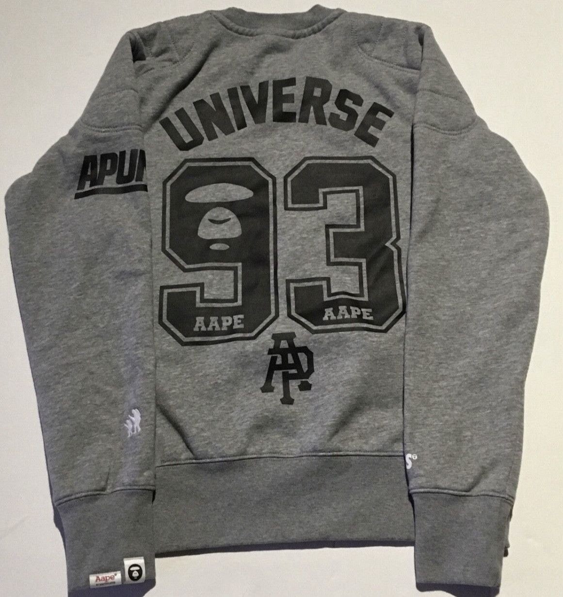Aape × Bape Bape Aape crew neck pullover sweatshirt Size US S / EU 44-46 / 1 - 2 Thumbnail