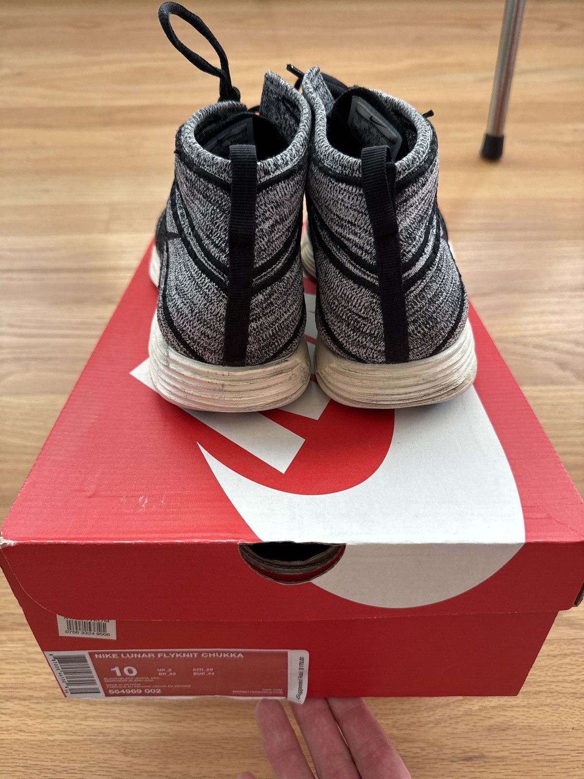 Nike Nike Lunar Flyknit Chukka Size US 10 / EU 43 - 4 Thumbnail