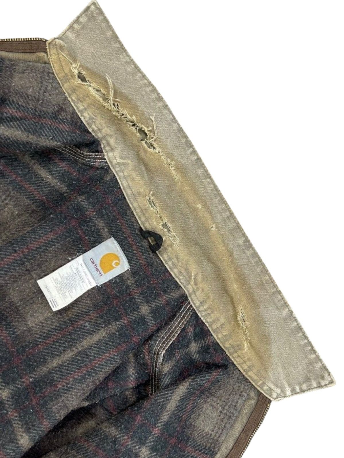 Carhartt Vintage Carhartt J97CHT Blanked Lines Detroit Jacket Size US XL / EU 56 / 4 - 9 Thumbnail