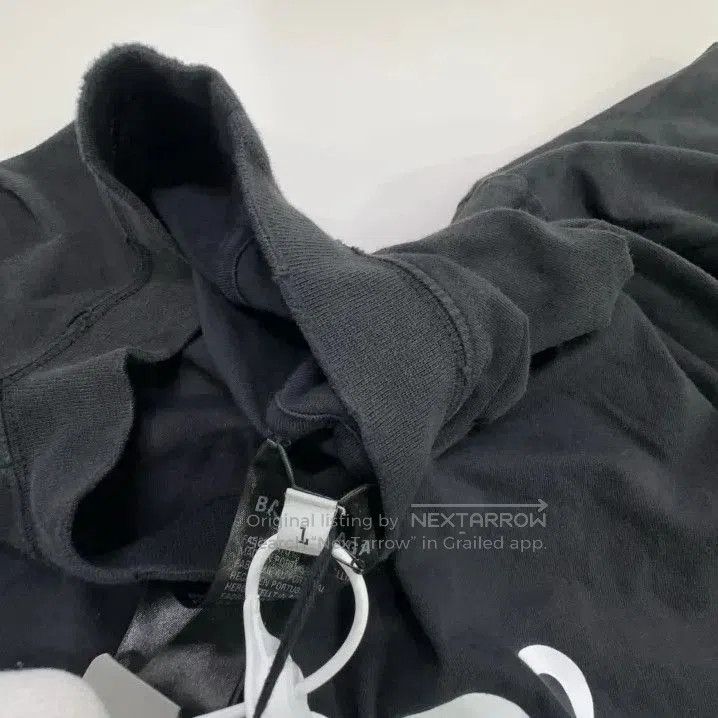 Balenciaga Balenciaga Black Graphic Batwing Short Sleeve T. Size US M / EU 48-50 / 2 - 2 Thumbnail
