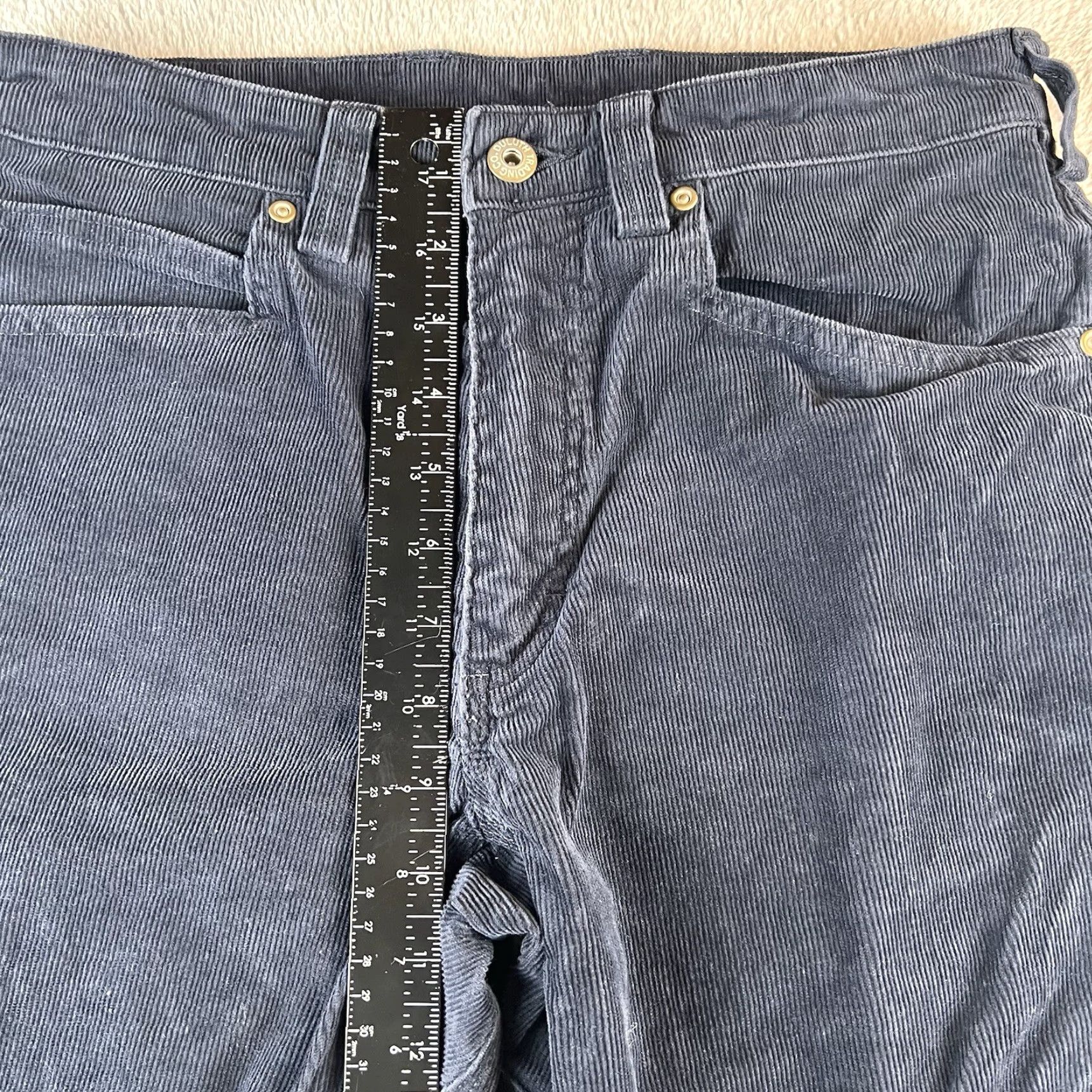 Vintage Duluth Pants Mens 30x30 Blue Corduroy DuluthFlex Regular Straight 5-Pocket 23706 Size US 30 / EU 46 - 6 Thumbnail