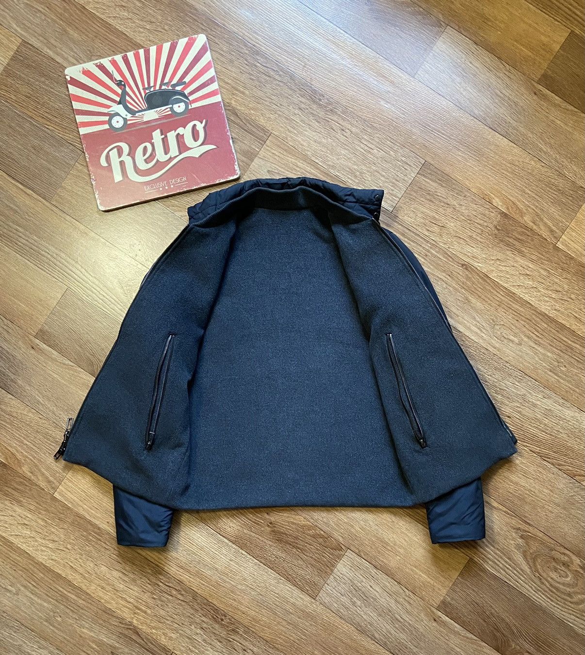 Emporio Armani Vintage Emporio Armani Pattern Fleece Winter Jacket Size US S / EU 44-46 / 1 - 2 Thumbnail