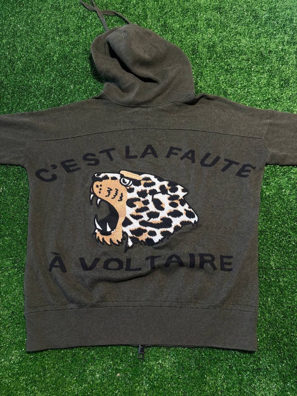 Zadig & Voltaire Zadig & Voltaire y2k C'EST LA FAUTE À VOLTAIRE tiger Face Lo Size M / US 6-8 / IT 42-44 - 1 Thumbnail