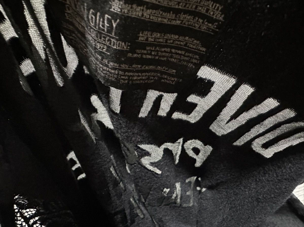 Hysteric Glamour 🔥Sick Y2K Maison Glify Skull Velour Mesh Tank Top Stud Punk Size US S / EU 44-46 / 1 - 9 Thumbnail