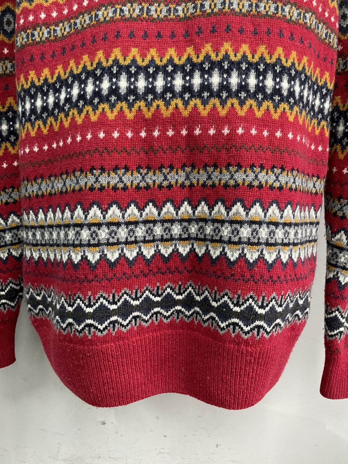 Barbour Vintage coogi style sweater classic England sweater y2k Size US L / EU 52-54 / 3 - 9 Thumbnail