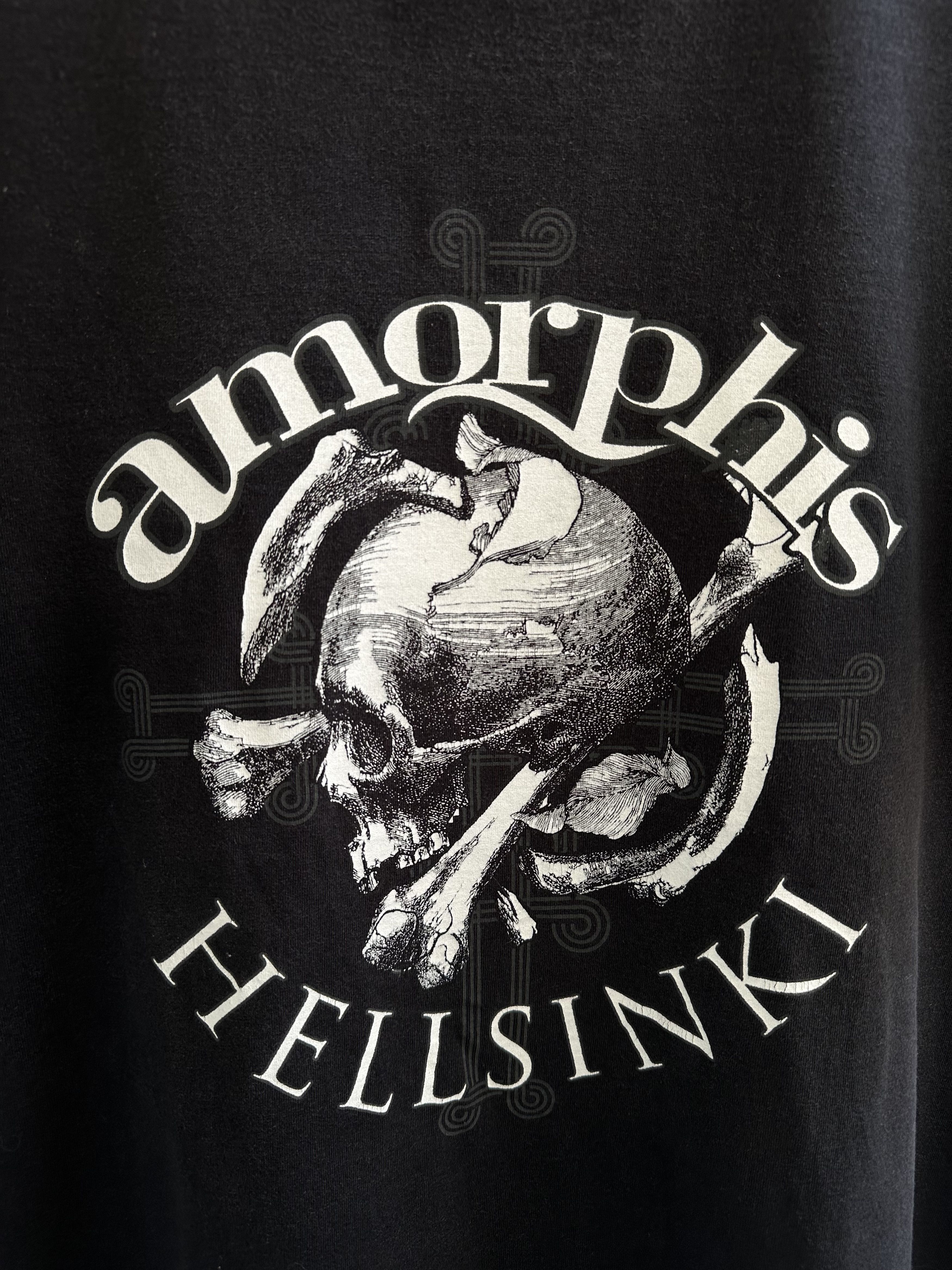 Vintage Amorphis hellsinki vintage t shirt Size US L / EU 52-54 / 3 - 2 Thumbnail