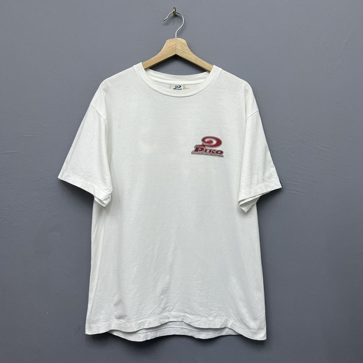 Vintage Piko Hawaiian Surfing T-Shirt Size US L / EU 52-54 / 3 - 2 Thumbnail