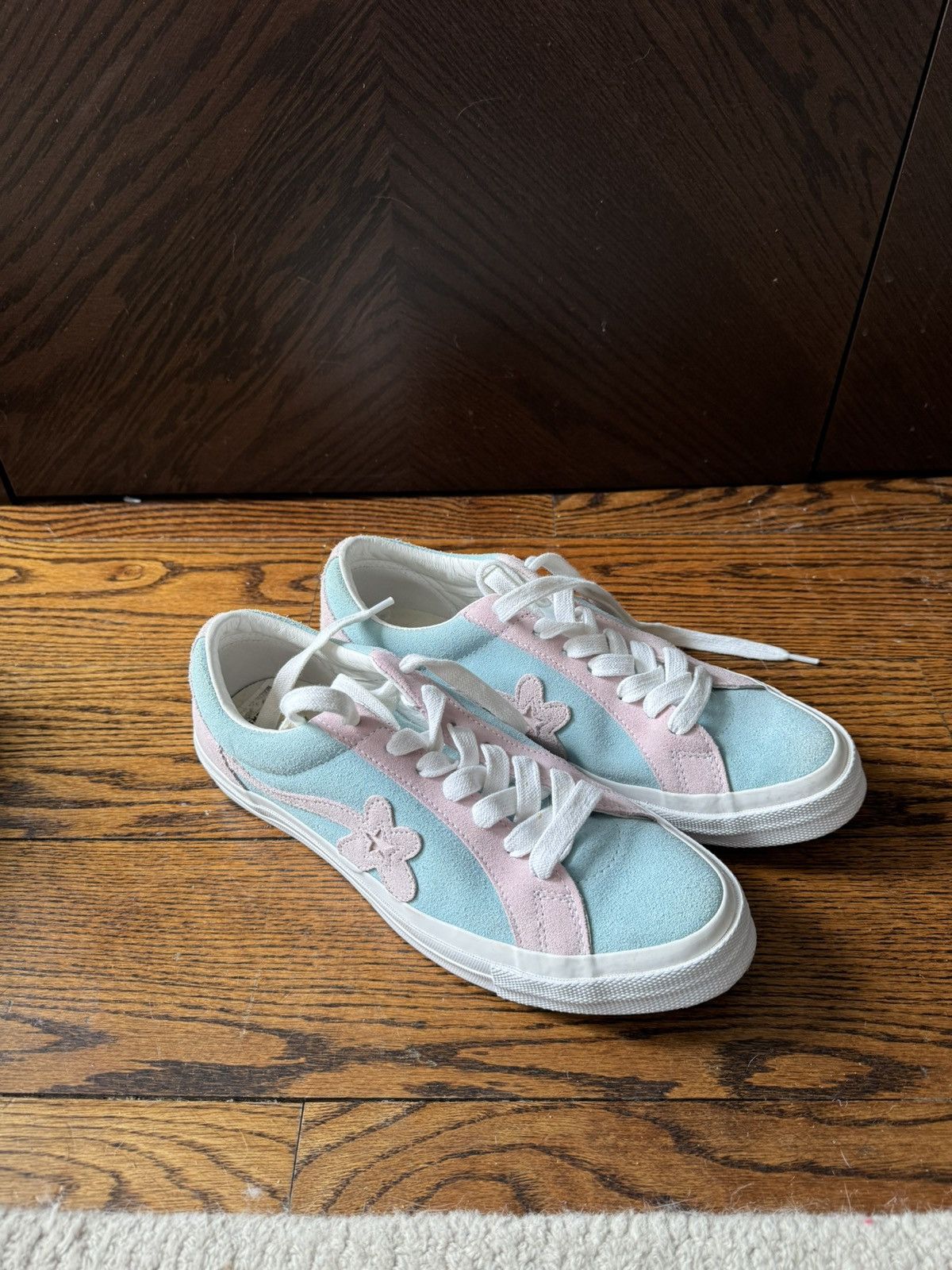 Converse × Golf le Fleur Converse One Star Ox Light Blue Pink Size US 10.5 / EU 43-44 - 6 Thumbnail