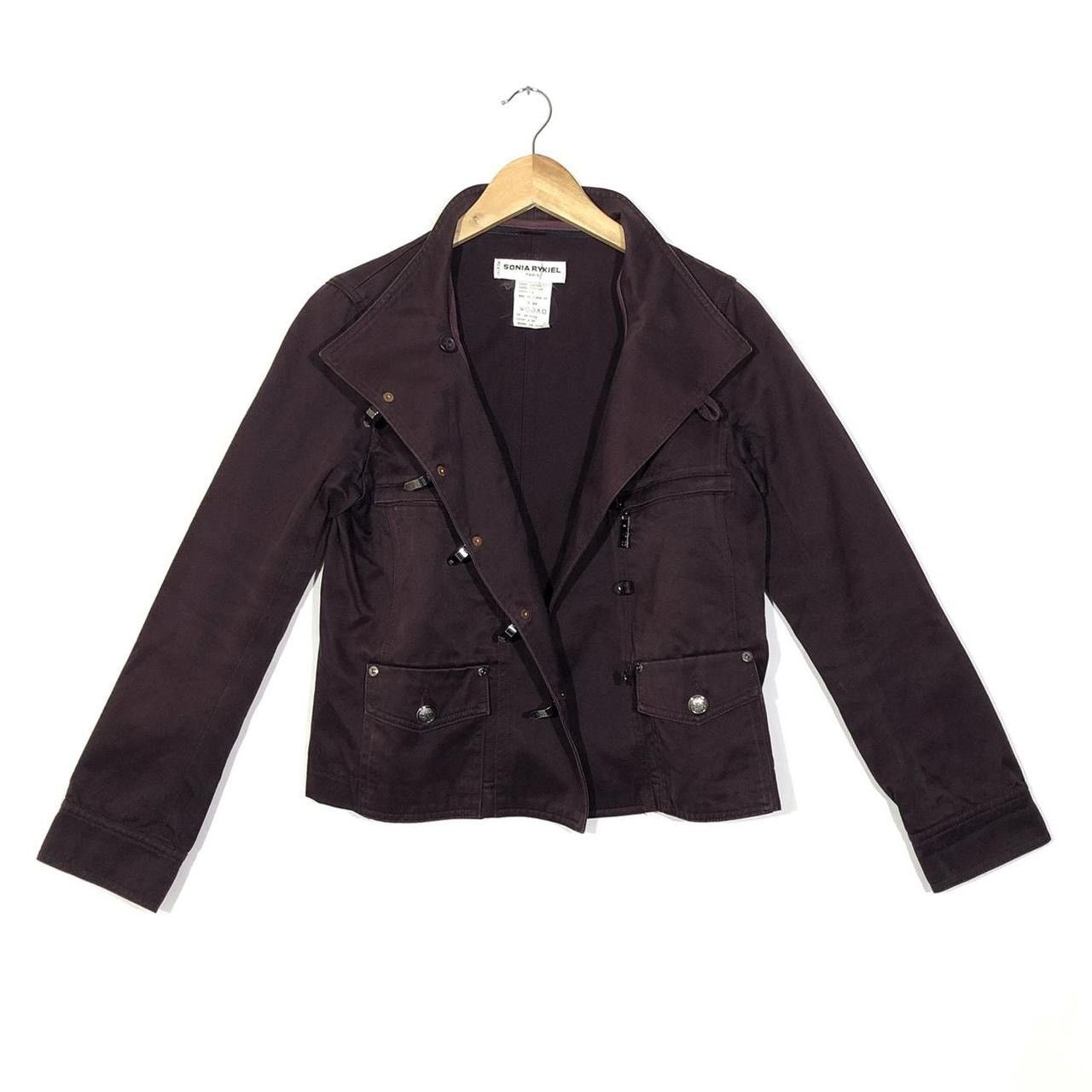 Sonia Rykiel Veston Violet Bordeaux Vintage 90’s Sonia Rykiel Paris Size M / US 6-8 / IT 42-44 - 2 Thumbnail