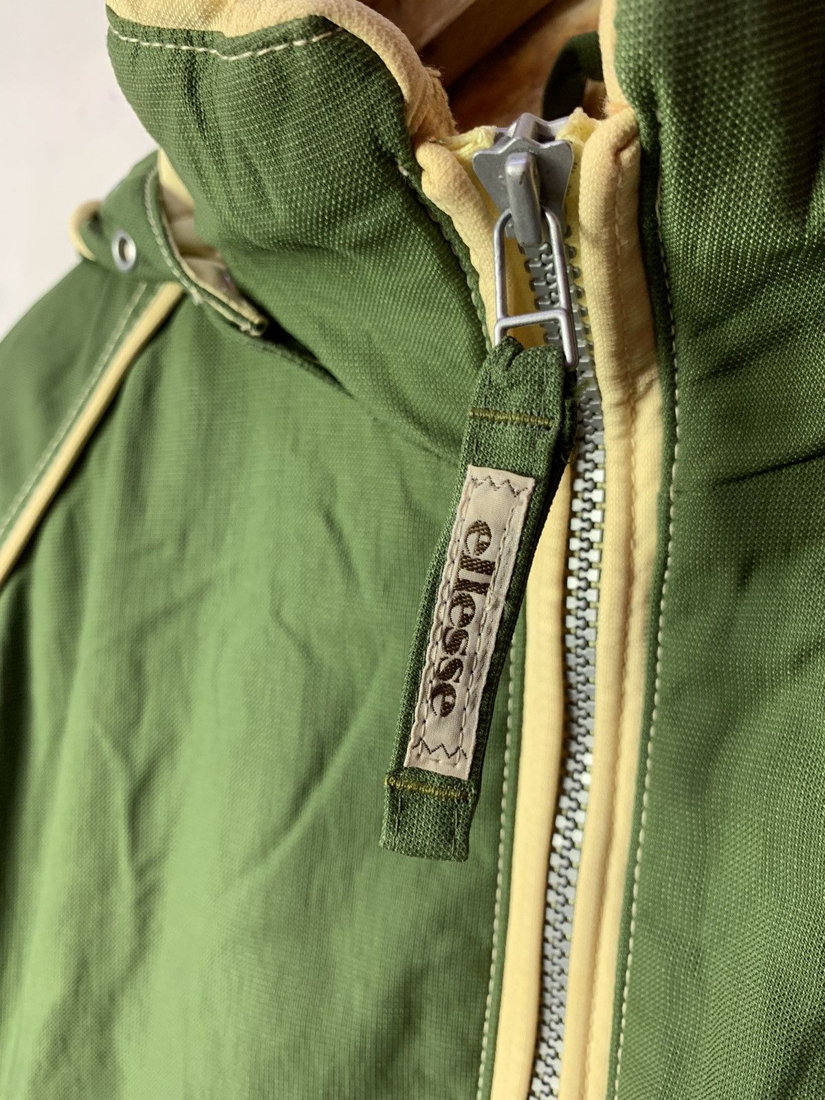 Ellesse × Goldwin × Vintage Steals! Vintage 90s Ellesse Sunflower Halfzipper Parka Size US L / EU 52-54 / 3 - 6 Thumbnail