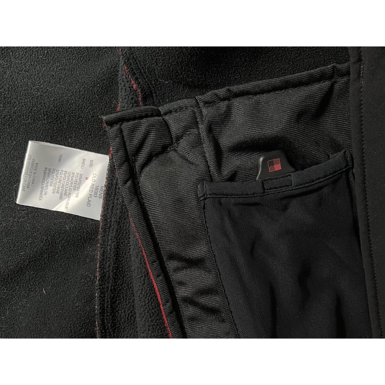 Vintage VINTAGE Woolrich Men's M Red Black Plaid Everyday Jacket Woolrich Woolen Mills Mid-Length Zip Pockets Lined Casual Workwear Classic - Mens Size US M / EU 48-50 / 2 - 6 Thumbnail