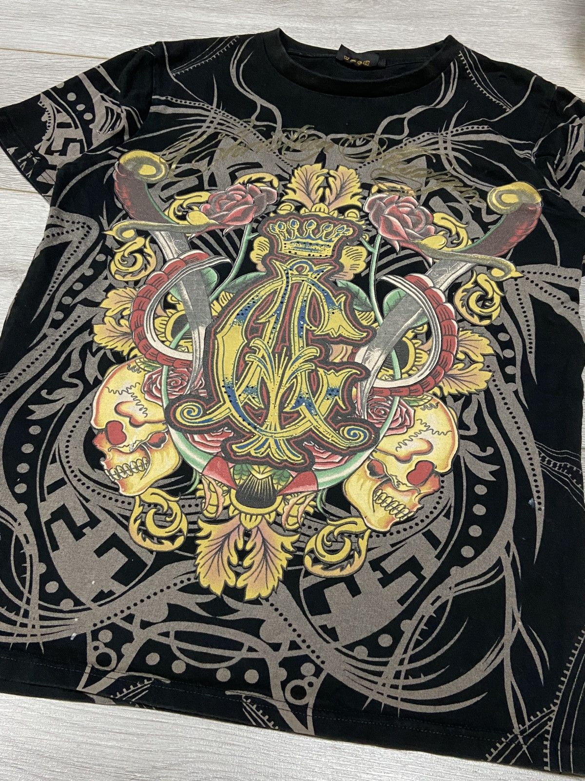 Ed Hardy Ed Hardy Aztec ☠️ vintage USA t-shirt Size US M / EU 48-50 / 2 - 4 Thumbnail