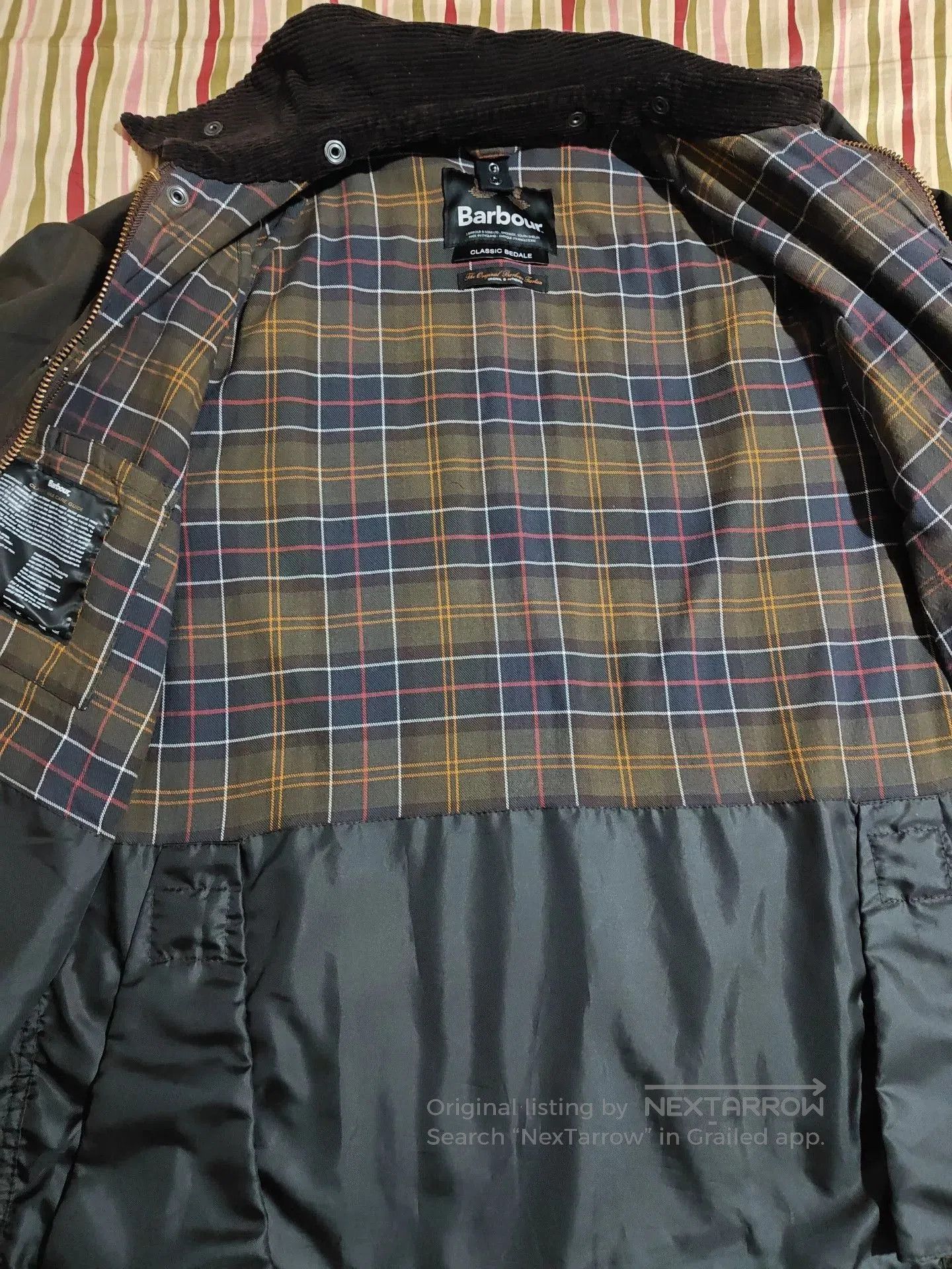 Barbour Barbour Classic Bedale Waxed Jacket. Size US XS / EU 42 / 0 - 4 Thumbnail