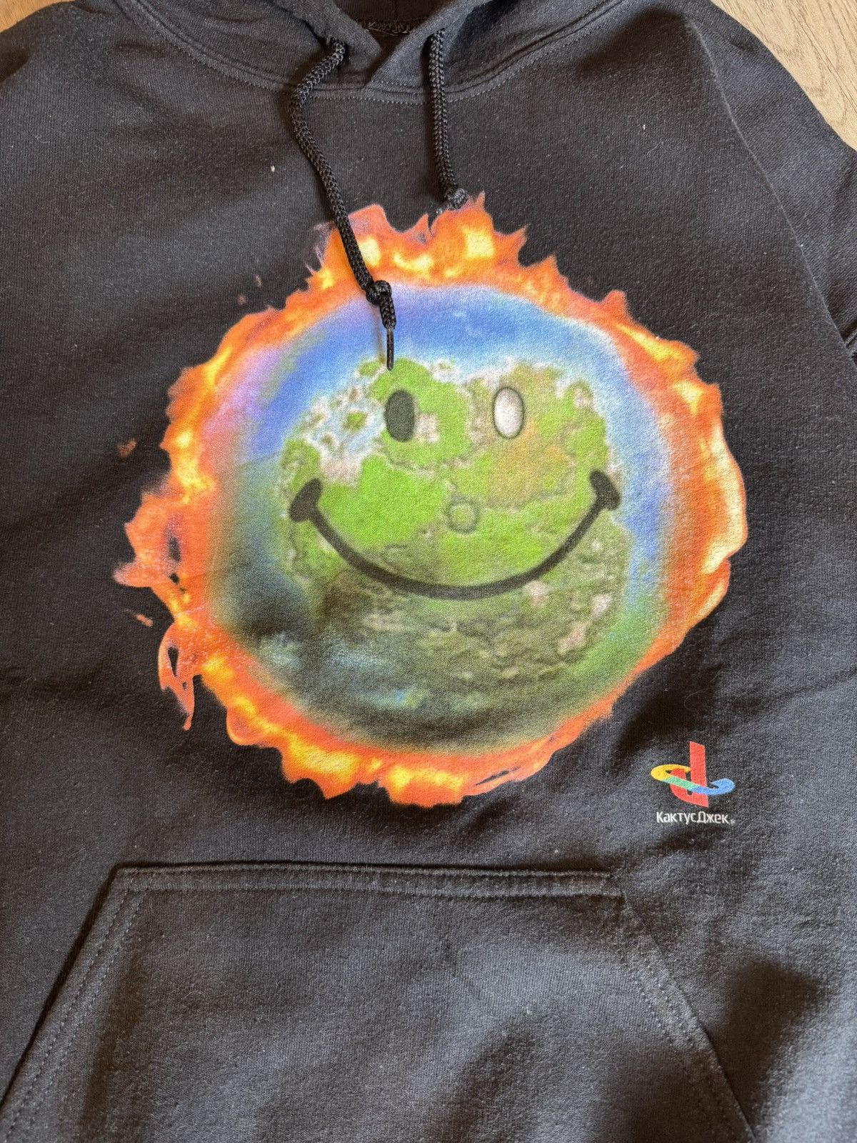 Travis Scott CACTUS JACK BY TRAVIS SCOTT PULLOVER WORLD HOODIE Size US M / EU 48-50 / 2 - 3 Thumbnail