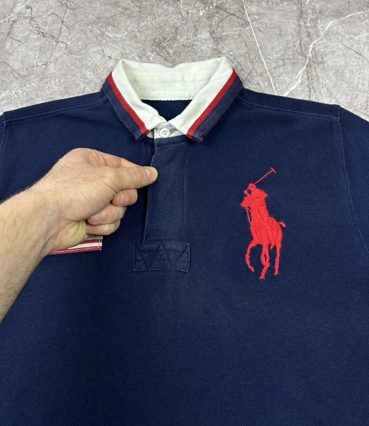 Polo Ralph Lauren Polo Ralph Lauren USA 🇺🇸 Y2k Chief Keef Size US S / EU 44-46 / 1 - 8 Thumbnail