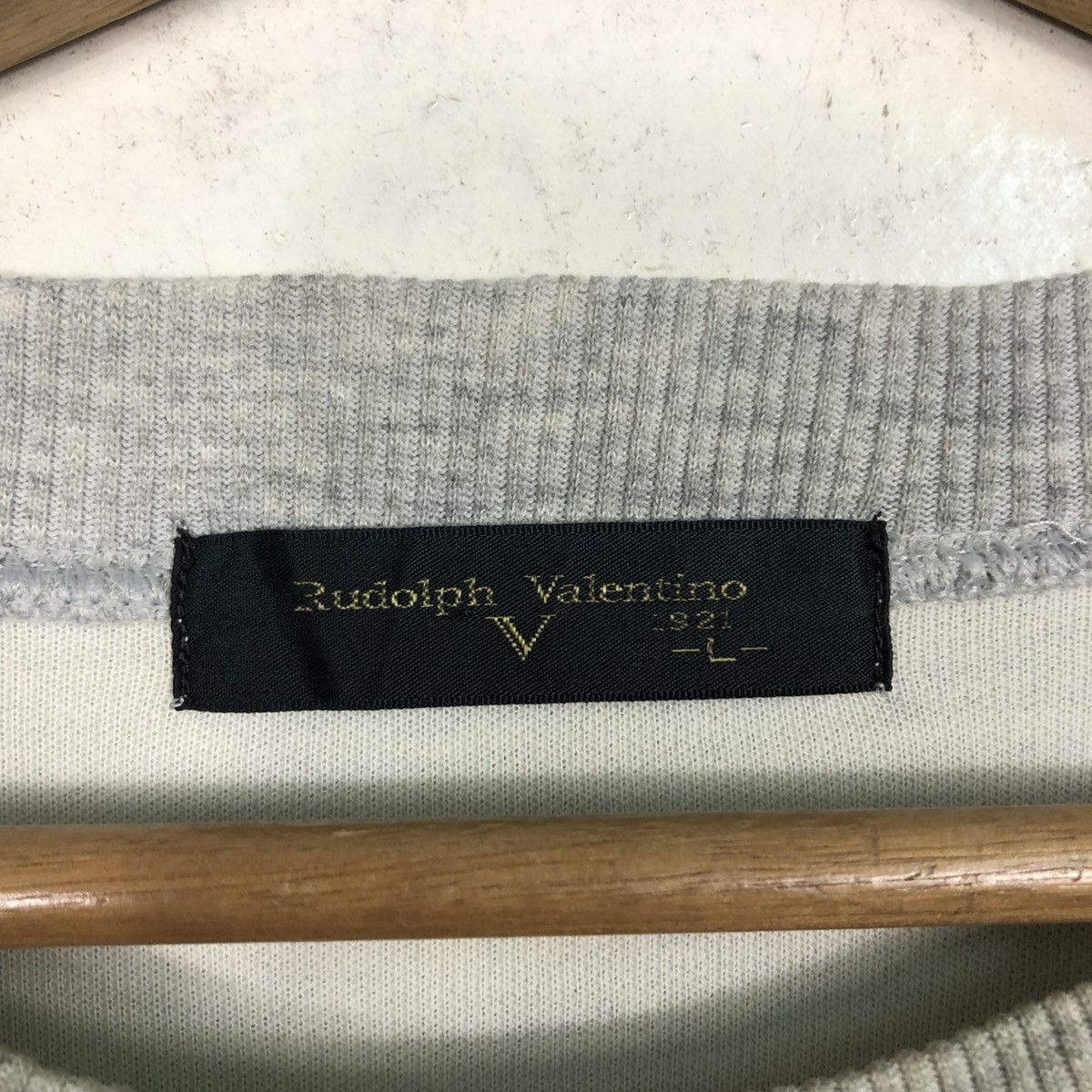 Japanese Brand 📌Vintage Sweatshirt Rudolf Valentino Big Logo Size US M / EU 48-50 / 2 - 15 Thumbnail