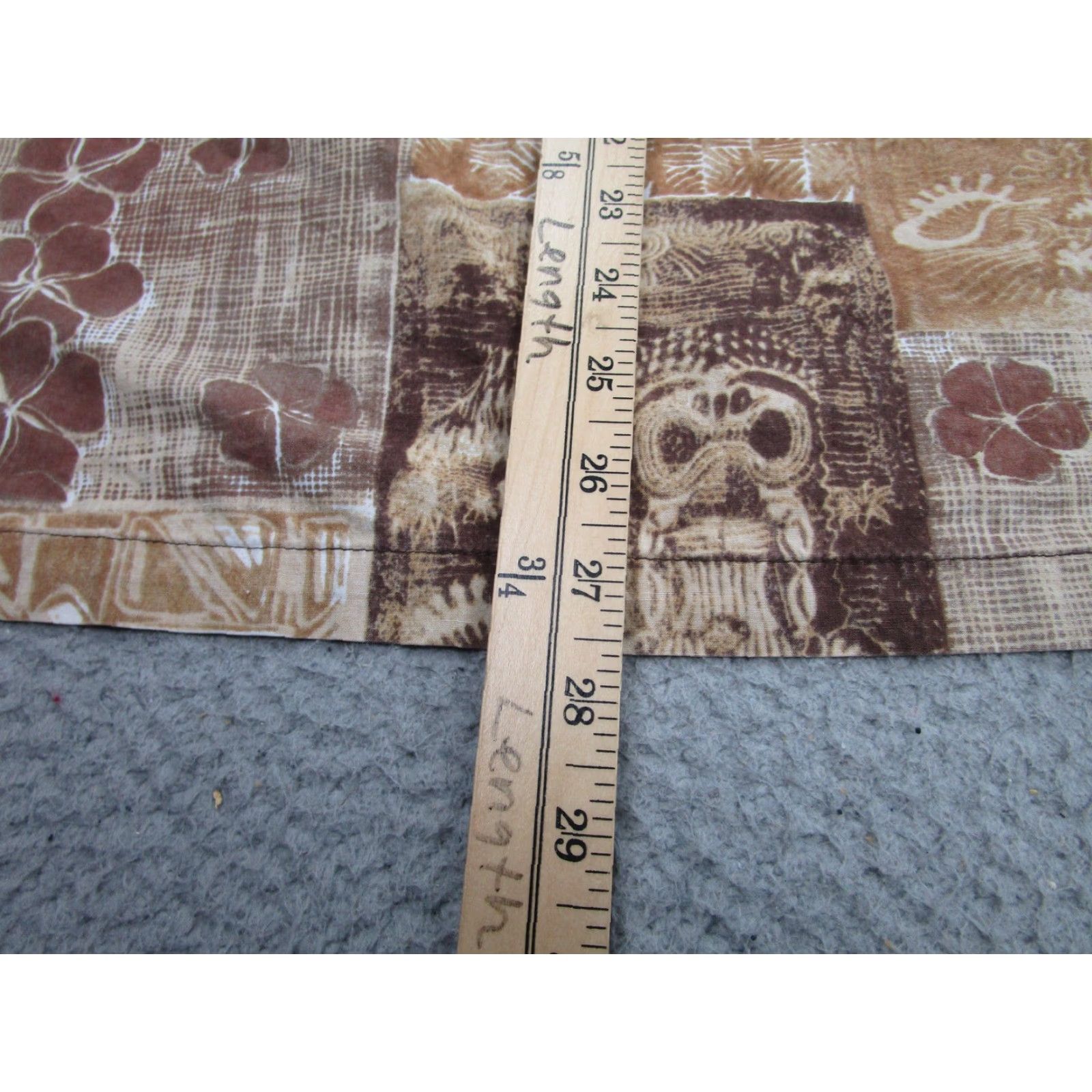 ALOHAS Cooke Street Shirt Mens Large Hawaiian Aloha Tiki Print Short Sleeve Button Up Size US XL / EU 56 / 4 - 6 Thumbnail