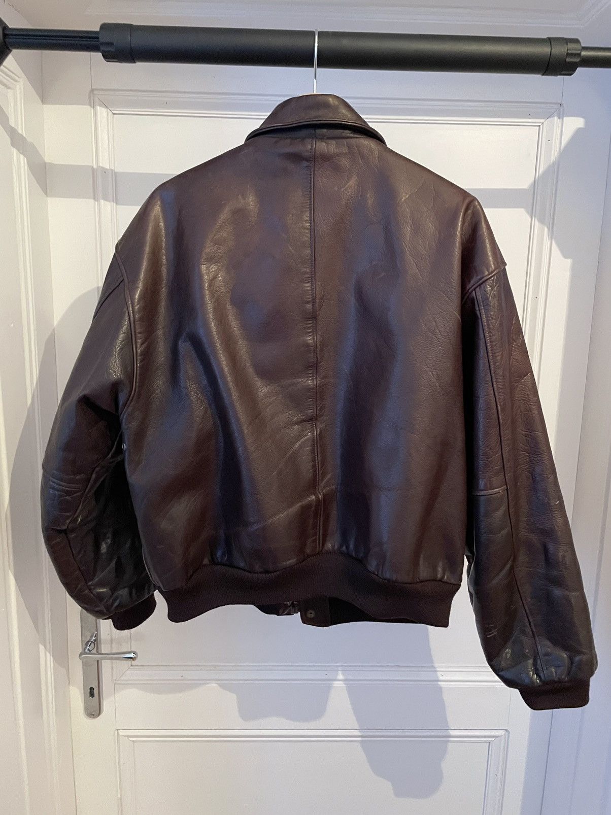 Golden Bear Vintage Golden Bear A2 Leather Military Flight Bomber Jacket Size US M / EU 48-50 / 2 - 3 Thumbnail