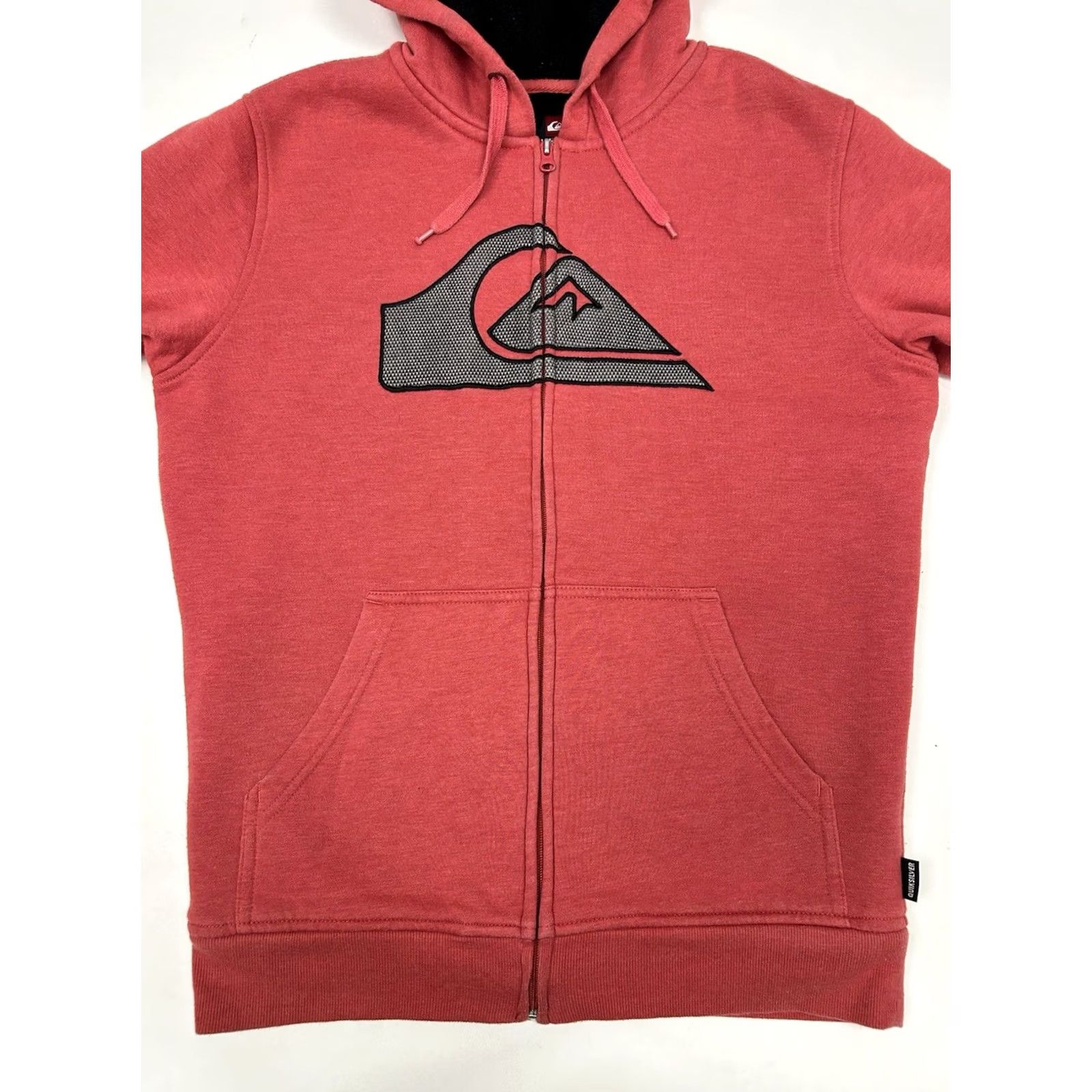Quiksilver VINTAGE Quiksilver Hoodie Sweatshirt Red Size Small 00s Fleece Zip Boarding Brand Size US S / EU 44-46 / 1 - 6 Thumbnail