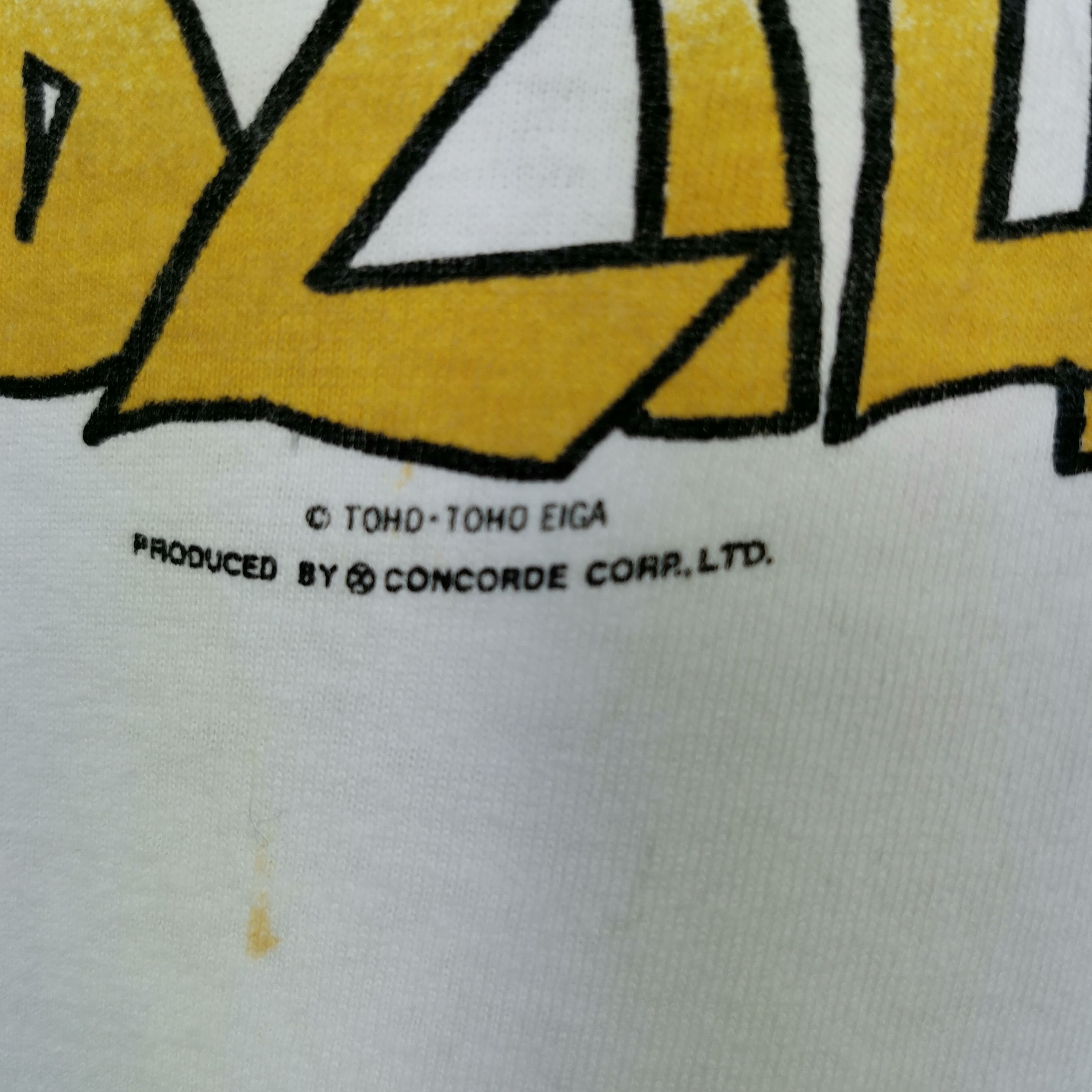 Vintage Vintage 90s Godzilla T-Shirt Movie by Toho - Toho Japanese Size US L / EU 52-54 / 3 - 4 Thumbnail