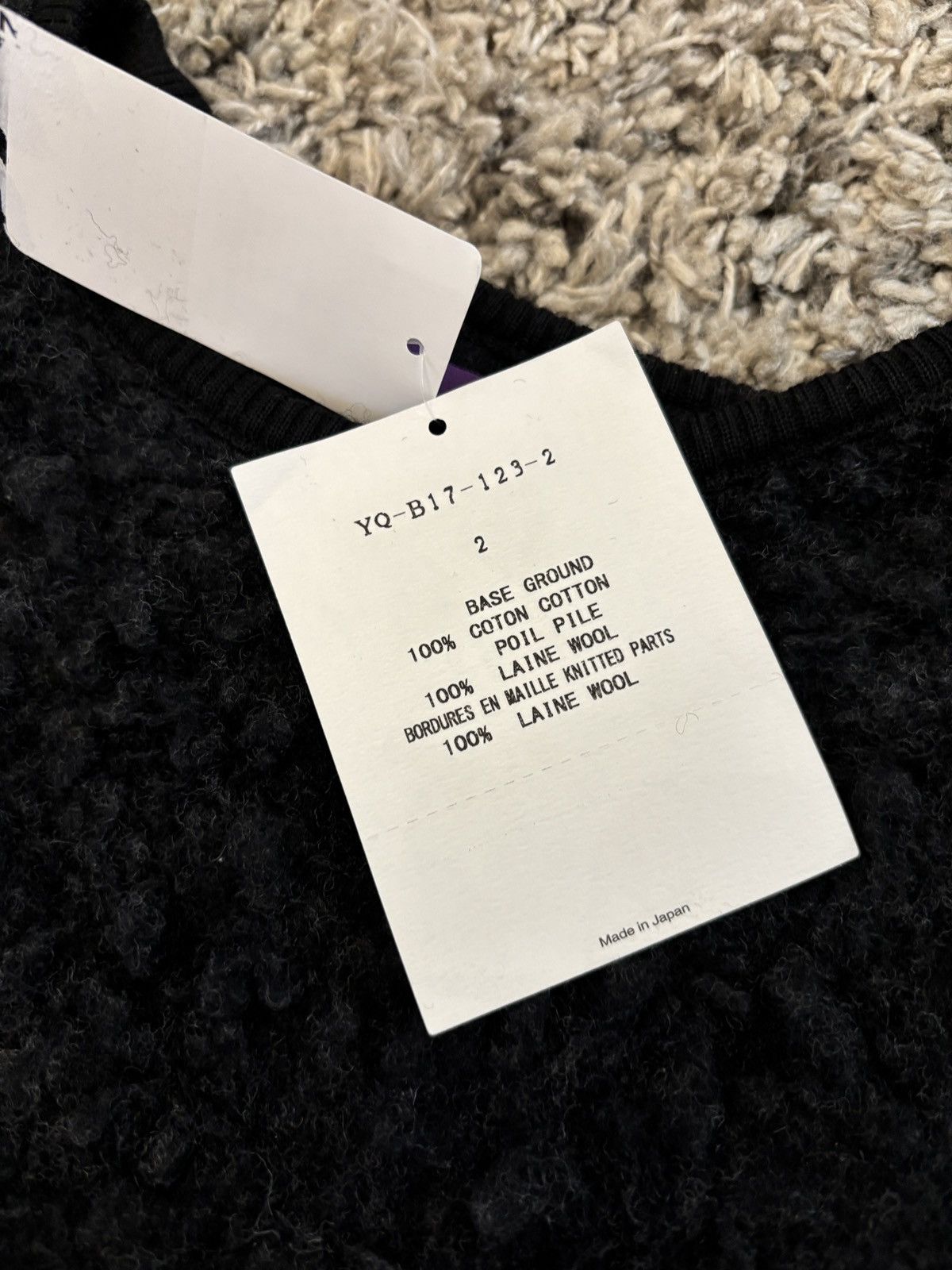 Yohji Yamamoto Y’s by Yohji Yamamoto K-Shoulder Zipper Wool Sweatshirt Size M / US 6-8 / IT 42-44 - 8 Thumbnail
