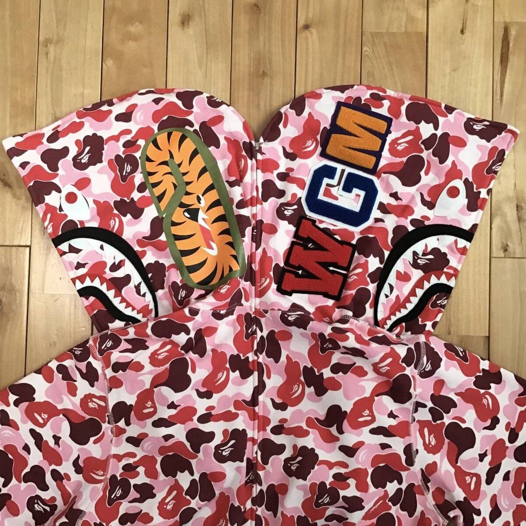 Bape 🔥Hiroshima Store Camo🔥 BAPE separate shark full zip hoodie Size US L / EU 52-54 / 3 - 2 Thumbnail