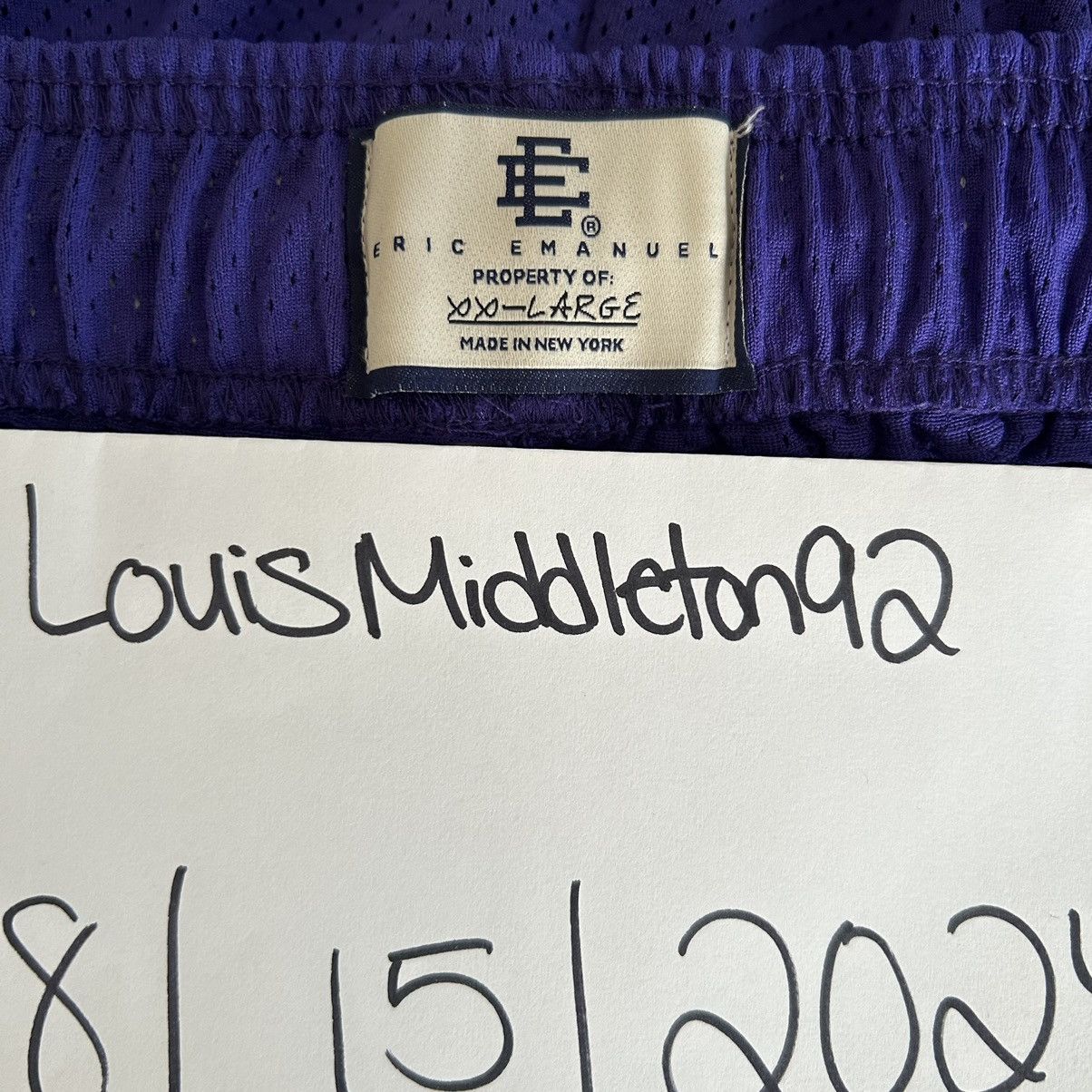 Eric Emanuel Purple Eric Emanuel Shorts Size US 36 / EU 52 - 5 Thumbnail