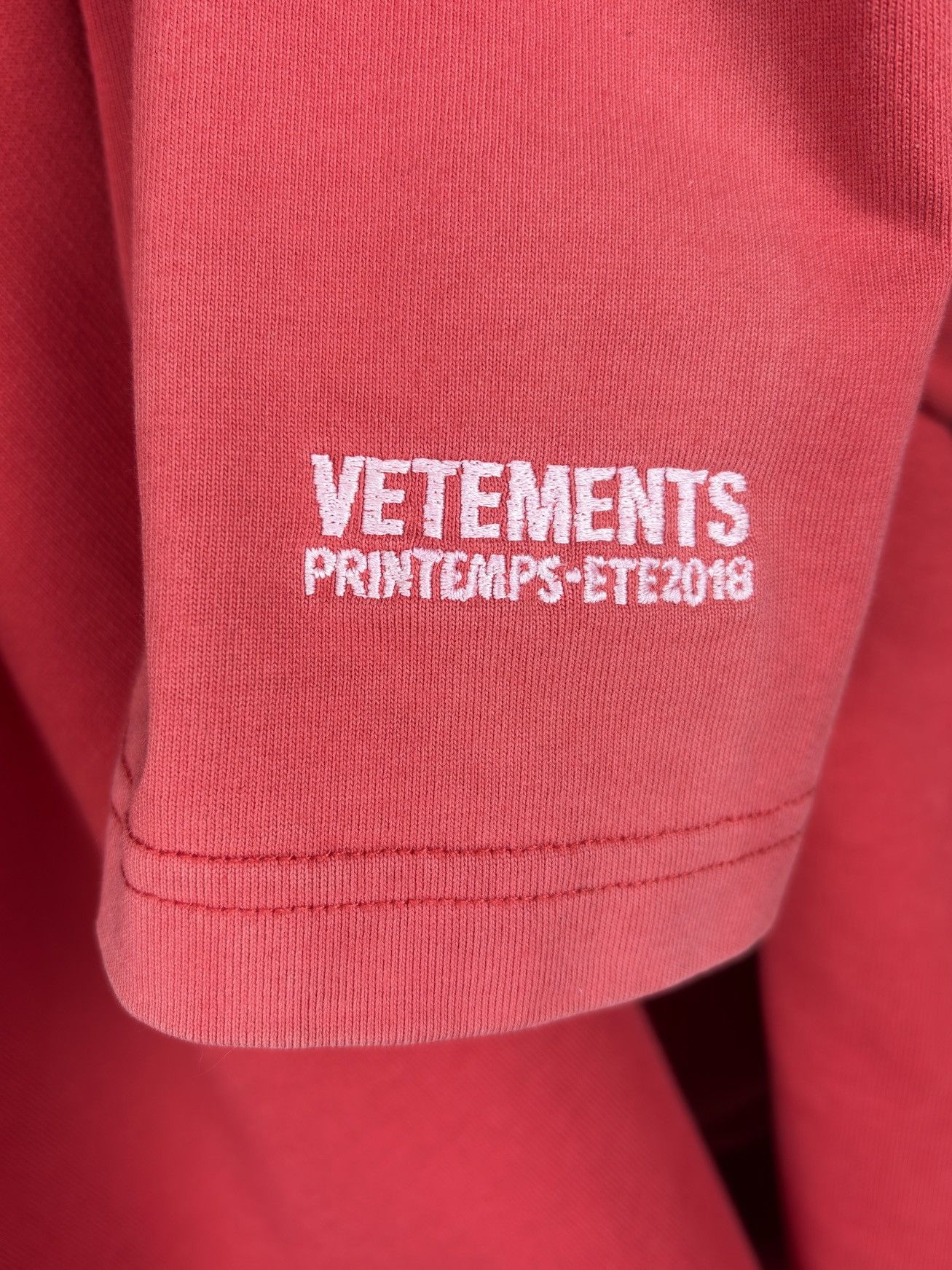 Tommy Hilfiger × Vetements SS18 Vetements Oversized Tommy Hilfiger Logo Layered Hoodie Size US S / EU 44-46 / 1 - 6 Thumbnail